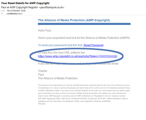 Copy full URL link